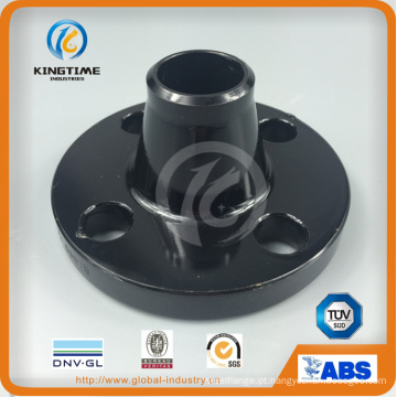 A flange do pescoço da solda do aço carbono A105n do ANSI B16.5 forjou a flange (KT0286)